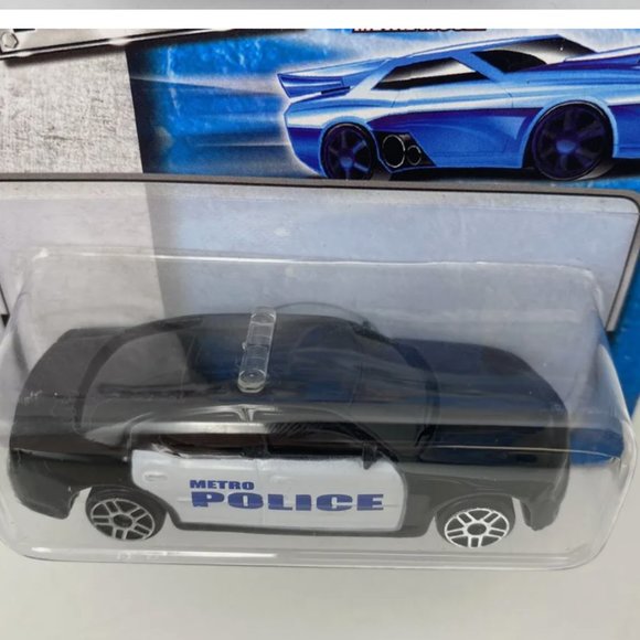 2006 Hot Wheels Dodge Charger Metro Police Mattel - Picture 8 of 8